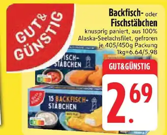 Edeka GUT&GÜNSTIG Fischstäbchen Angebot