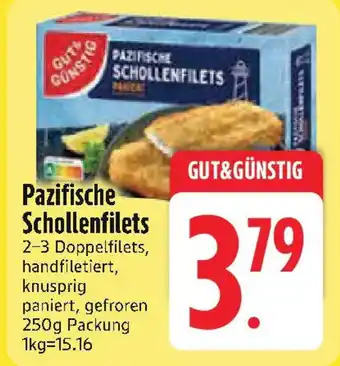 Edeka GUT&GÜNSTIG Pazifische Schollenfilets Angebot