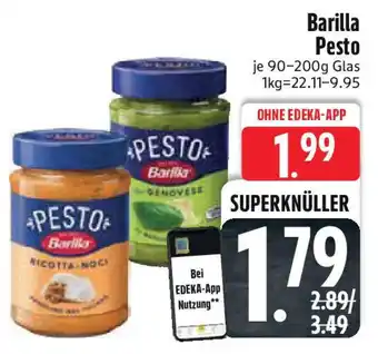 Edeka Barilla Pesto Angebot