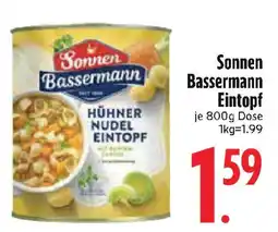 Edeka Sonnen Bassermann Eintopf Angebot