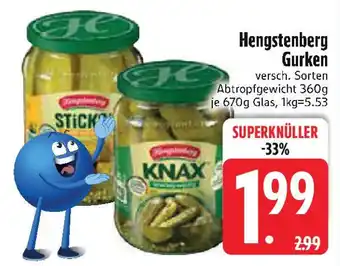 Edeka Hengstenberg Gurken Angebot