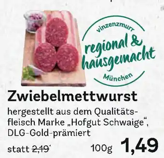 Edeka Zwiebelmettwurst Angebot