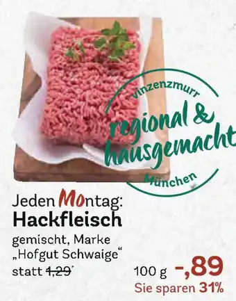 Edeka Jeden Montag Hackfleisch Angebot