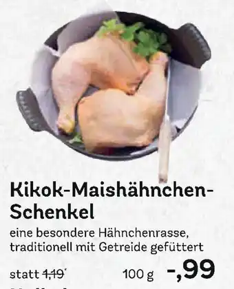 Edeka Kikok-Maishähnchen- Schenkel Angebot