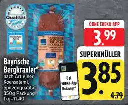 Edeka Bayrische Bergkraxler Angebot