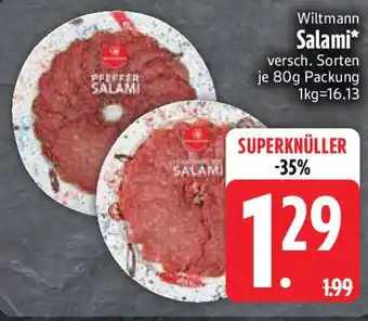 Edeka Wiltmann Salami Angebot