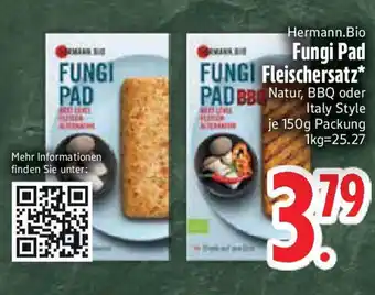 Edeka Hermann.Bio Fungi Pad Fleischersatz Angebot