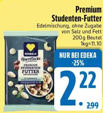 Edeka Premium Studenten-Futter Angebot