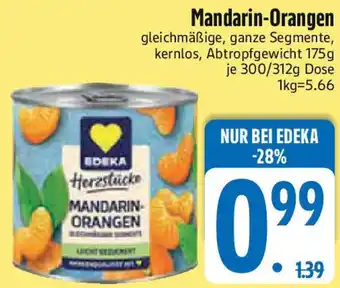 Edeka Mandarin-Orangen Angebot