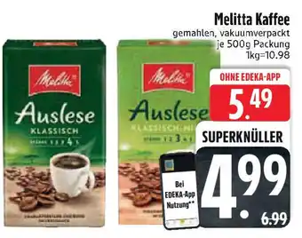 Edeka Melitta Kaffee Angebot