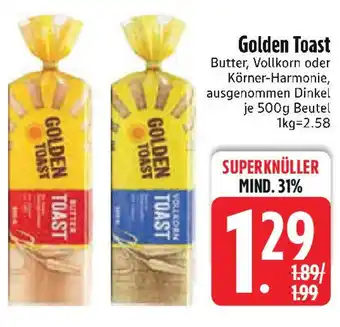 Edeka Golden Toast Angebot