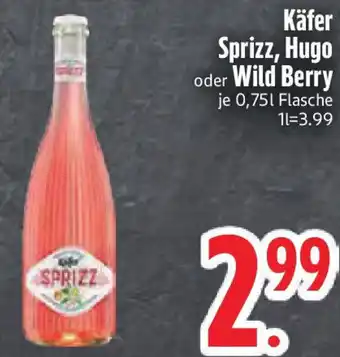 Edeka Käfer Sprizz, Hugo oder Wild Berry Angebot