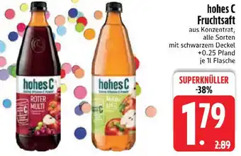 Edeka hohes C Fruchtsaft Angebot