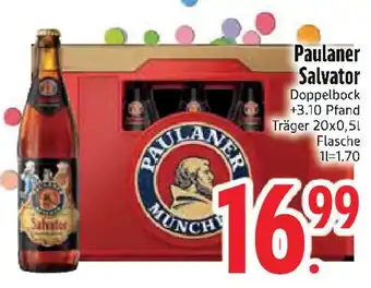 Edeka Paulaner Salvator Angebot