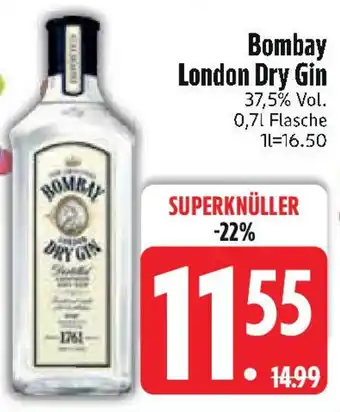 Edeka Bombay London Dry Gin Angebot