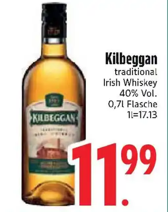 Edeka Kilbeggan traditional Irish Whiskey Angebot