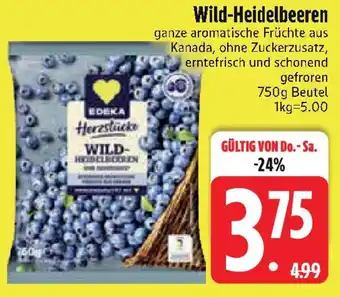 Edeka Wild-Heidelbeeren Angebot