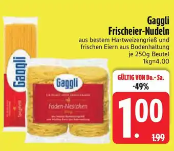 Edeka Gaggli Frischeier-Nudeln Angebot