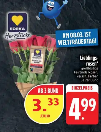 Edeka Lieblings- rosen EDEKA Herzstücke Angebot