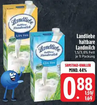 Edeka Landliebe haltbare Landmilch Angebot