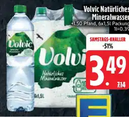 Edeka Volvic Natürliches Mineralwasser Angebot