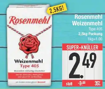 E-Center Rosenmehl Weizenmehl Angebot