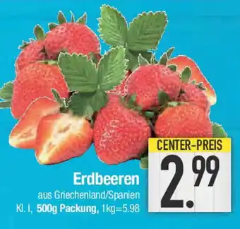 E-Center Erdbeeren Angebot