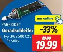 Lidl PARKSIDE Geradschleifer Angebot