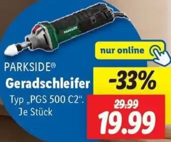 Lidl PARKSIDE Geradschleifer Angebot