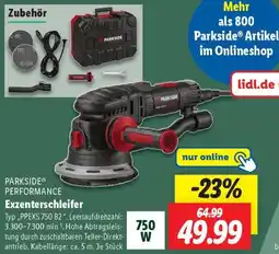 Lidl PARKSIDE PERFORMANCE Exzenterschleifer Angebot