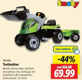 Lidl Smoby Trettraktor Angebot