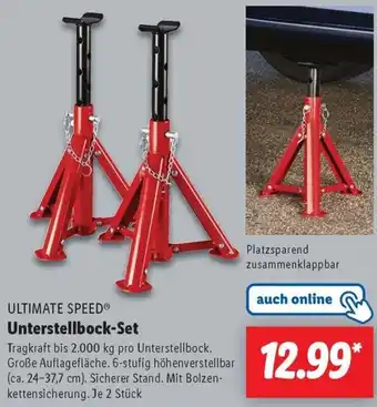 Lidl ULTIMATE SPEED Unterstellbock-Set Angebot