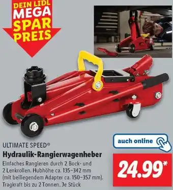 Lidl ULTIMATE SPEED Hydraulik-Rangierwagenheber Angebot