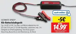 Lidl ULTIMATE SPEED Kfz-Batterieladegerät Angebot