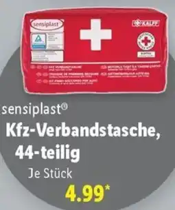 Lidl Sensiplast Kfz-Verbandstasche, 44-teilig Angebot