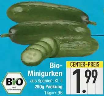 E-Center Bio Minigurken Angebot