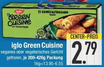 E-Center iglo Green Cuisine Angebot