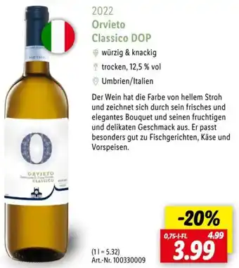 Lidl 2022 Orvieto Classico DOP Angebot