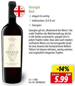 Lidl Georgia Red Angebot