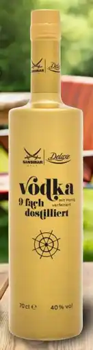 Lidl Sansibar Deluxe Vodka 9-fach destilliert, mit Honig verfeinert Angebot