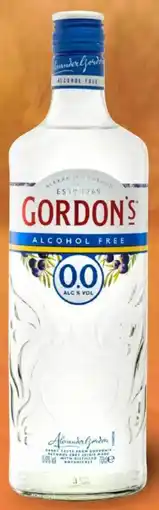 Lidl Gordon's Alcohol Free Angebot