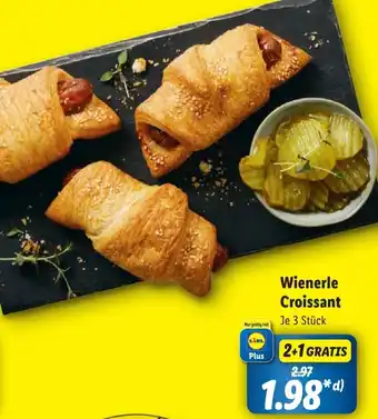 Lidl Wienerle Croissant Angebot