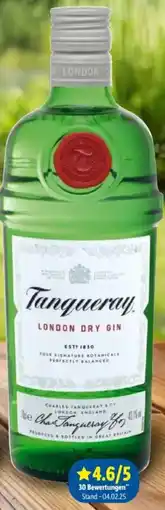 Lidl Tanqueray London Dry Gin Angebot