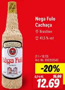 Lidl Nega Fulo Cachaça Angebot