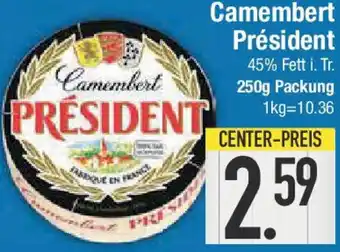 E-Center Camembert Président Angebot