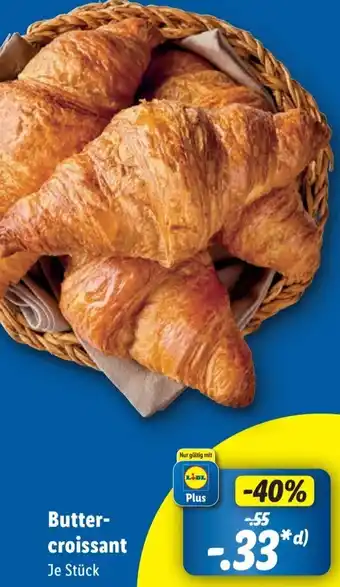 Lidl Buttercroissant Angebot