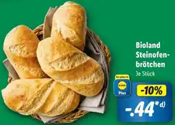 Lidl Bioland Steinofenbrötchen Angebot