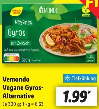 Lidl Vemondo Vegane Gyros Alternative Angebot