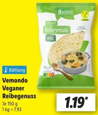 Lidl Vemondo Veganer Reibegenuss Angebot