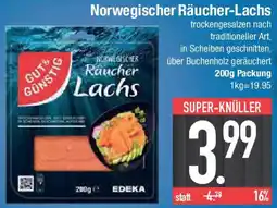 E-Center GUT & GÜNSTIG Norwegischer Räucher-Lachs Angebot